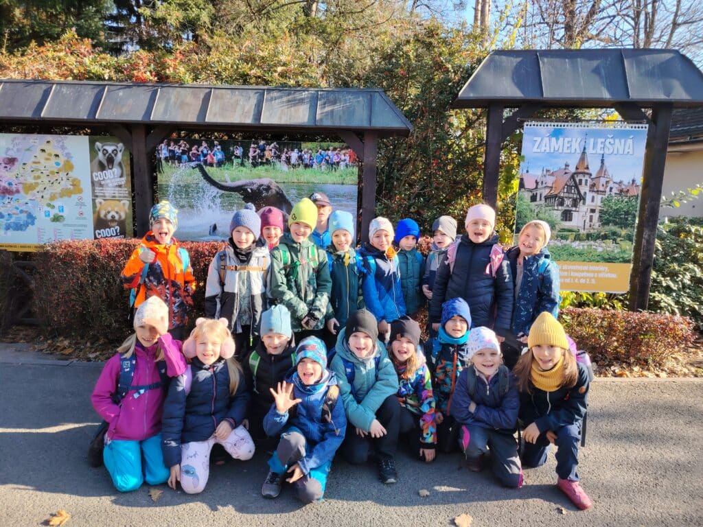 2. B v Zoo Zlín – výstup projektu Cestovní kancelář
